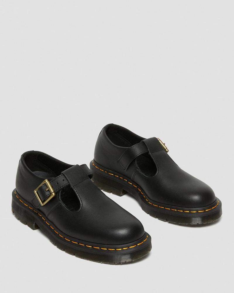 Dr Martens Polley Slip Resistant Arbeidssko Dame Svarte | Norge 394OKI